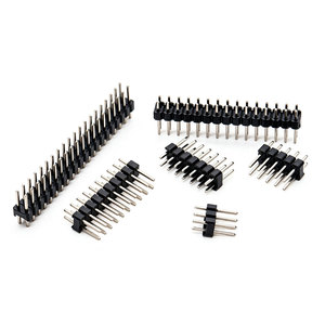 Connecteur de carte PCB à double rangée, 2x40P, 2.54mm, hauteur = 11.6mm, 2/3/4/5/6/8/10/12/20/40 broches, 5 à 50 pièces - Product Image 1