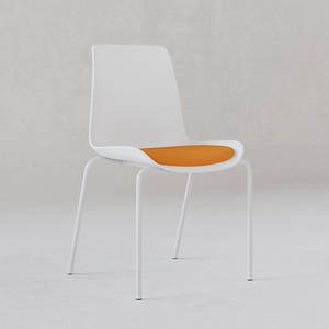 会議室または待合室用のモダンデザイン使用金属フレームダイニングチェア - Product Image 3