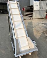 Nouveau Convoyeur à Bande Inclinée en Acier Inoxydable Mulong, Contrôle de Vitesse Personnalisé, Moteur Électrique, Facile à Utiliser, Capacité de 3 Tonnes/Heure