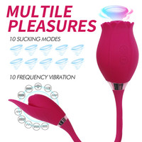 Erwachsenen-Blumen-Sextoy: Der Vibe Sucking Erdbeer-Vibrator, Rosen- und Dildo-Toy, Rose mit Dildo Royal 2 – Sexspielzeug-Namen für Dropshipping