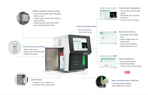 Machine de test sanguin portable WISDOM Analyseur d'hématologie en 5 parties 5 analyseurs hématologiques différents OEM personnalisés - Product Image 3