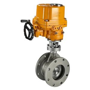 Vannes motorisées COVNA, commande urgente, vannes papillon à triple décalage électriques antidéflagrantes pour les vannes à eau à température chimique - Product Image 3