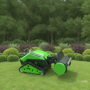 Free Shipping CE Diesel Remote Control Crawler Lawn Mower Multifunctional Rotary Tiller Ditcher <b>For</b> Orchard Shrub Clearing - Product Image 1