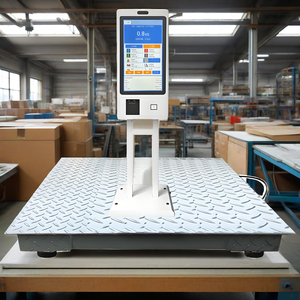 21.5inch thông minh quy mô mặt đất nền tảng IOT LCD Hiển thị trọng lượng hệ thống màn hình cảm ứng nhiệt in ấn nhận Nhãn OEM ODM - Product Image 3