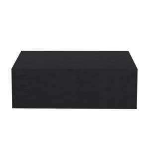 Milano Floating Nightstand Black Wall Mounted With <b>Drawer</b> Bedroom <b>Side</b> <b>Table</b> - Product Image 5