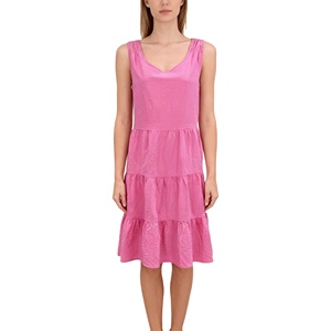 Verified Supplier Pink Colour Dress Affordable & Plain Dyed | Alibaba.com