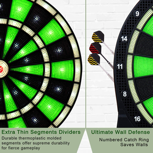 Win.max Best Home Electronic <strong>Dart</strong> Game <strong>Board</strong> with 6 <strong>Darts</strong> for Family Gathering - Product Image 3