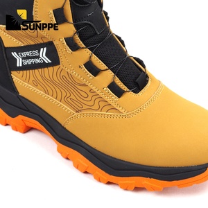 <span class=keywords><strong>Scarpe</strong></span> Antinfortunistiche Antiscivolo Impermeabili in Pelle Bovina con Suola in EVA Gomma Resistenti ad Alcali Acidi e Oli - Product Image 3