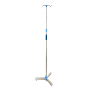 Adjustable stainless steel IV stand, portable drip stand, drip bottle <b>holder</b>, hospital and clinic-specific portable IV stand - Product Image 5