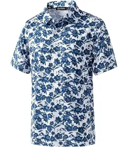 人気のあるポロシャツカスタムロゴ印刷高品質野球ゴルフポロシャツ