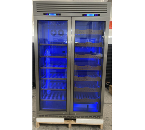 Enfriador de Vino Personalizado de Gran Capacidad con Capacidad para 400 Botellas, Refrigerador, Bodega, Enfriador de Vino Personalizado para 400 Botellas - Product Image 1