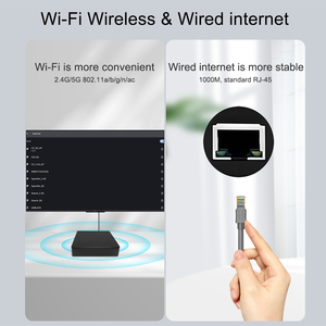 Boîtier décodeur intelligent <span class=keywords><strong>Android</strong></span> 11 4K WiFi 6 Quad Core puissant, 4 Go + 32 Go, avec GPU Mali-G52 personnalisé pour le streaming – Nouveauté 2026, Vente Flash - Product Image 3