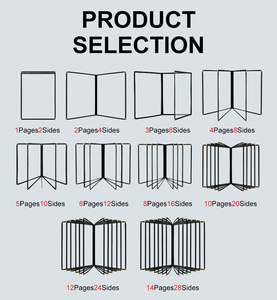 Thiết Kế Mới Menu Chủ Với Trong Suốt PVC Tay Áo Hoa Cạnh A4/8.5X11 Inch Cho Nhà Hàng Khách Sạn Thanh Menu Thư Mục Menu Bìa - Product Image 6