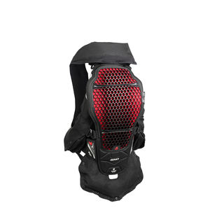 Gilet airbag pour moto, combinaison de course avec bandes réfléchissantes, plus sûr de rouler la nuit avec protection dorsale - Product Image 3