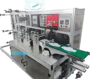 Hot sell Automatic High quality Ladies Sanitary Napkin Pad Flow Making and Packing Production Line