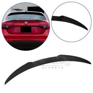 Venta caliente ABS Real fibra de carbono cola alerón trasero para Alfa Romeo <span class=keywords><strong>Giulia</strong></span> 2015 2016 2017 2018 2019 2020 2021 - Product Image 1
