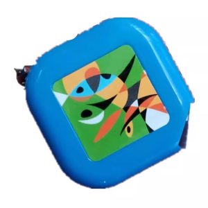 Xách tay 1.5 mét mềm ABS mini cán đứng Băng đo Nhật Bản Chim Keychain Metric <span class=keywords><strong>mm</strong></span> Hệ thống đo lường hộp Cai Trị - Product Image 5