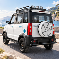 BAIMA Chine : Nouvelle Voiture Électrique à Basse Vitesse, 4 Portes, 5 Places, Mini-Véhicule Électrique avec Autonomie <100km pour Adultes, Couleurs Personnalisables, Options LHD/RHD