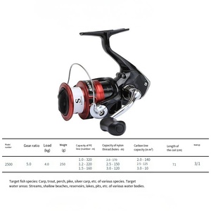 Moulinet de pêche spinning léger pour eau douce 500-4000 4BB avec interrupteur anti-retour, pour leurres, gaucher, en métal - Product Image 5
