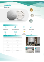 Lampe de nuit IP54 étanche en aluminium, alimentée par courant alternatif, à intensité variable CCT 15W, effet de dégradé, moderne, décorative, intérieure, texture 3D lune, lumière Luna