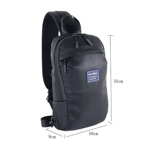 Travel Crossbody Bag Large Capacity <b>Chest</b> Bag Multi-layer <b>Storage</b> Single Shoulder Strap Outdoor Sling Backpack Unisex NF-BPK005 - Product Image 4