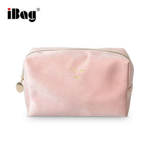 Nouveau Style haute qualité Fellowes décoration rose velours sac cosmétique mode portefeuille sac cadeau de noël - Product Image 3