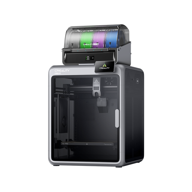 New Creality K2 Pro Combo 3D Printer | Multi-Color and Material Printing | Active Chamber Heating | AI Camera | 300x300x300mm