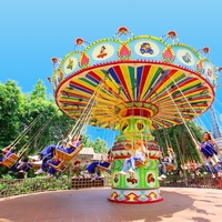Équipement de parc d'attractions extérieur à prix d'usine, manèges Chaise Volante pour fête foraine à vendre
