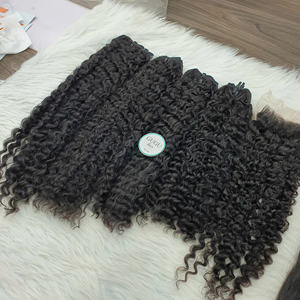 Top 10A barato cabello humano crudo vietnamita cierre Frontal de encaje 13x6 13x4 4x4 5x5 6x6 suizo transparente HD grado 11A - Product Image 4