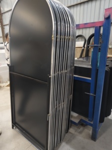 <span class=keywords><strong>Miroir</strong></span> de luxe sur pied en verre design moderne style arqué esthétique pour la décoration de la chambre vente en gros usine directe - Product Image 4