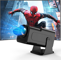 Nouveautés HY320 130ANSI Lumens Mini Projecteur HD 720P Android 11.0 Wifi Vidéo Home Cinéma Android Projecteur