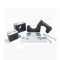 Collier de serrage en nylon à trou unique, base allongée, DIN3015, durable, à verrouillage pour conduites hydrauliques, câbles et machines industrielles