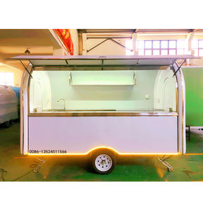 <span class=keywords><strong>Lot</strong></span> Prix Américain Populaire Rue En Plein Air Fast Food Chariots Crêpe Food Truck Remorque avec Snack Cuisine Mobile Entièrement Équipements - Product Image 2