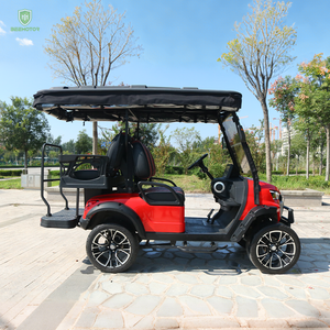 Carrito de Golf Económico para Hotel y Jardín, 4 Plazas, Doble Motor, Tracción Delantera, con Cámara, Diseño de Última Generación - Product Image 1