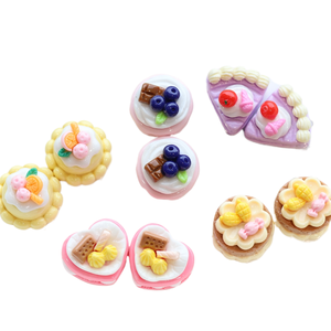 Juguete <span class=keywords><strong>de</strong></span> simulación <span class=keywords><strong>de</strong></span> comida: Pastel en forma <span class=keywords><strong>de</strong></span> corazón, accesorios <span class=keywords><strong>de</strong></span> pegamento DIY al por mayor, llavero, cadena para teléfono móvil (precio <span class=keywords><strong>de</strong></span> <span class=keywords><strong>lista</strong></span>) - Product Image 3