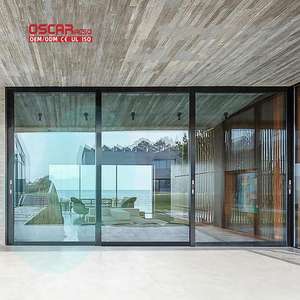 Portes <span class=keywords><strong>de</strong></span> <span class=keywords><strong>sécurité</strong></span> en alliage <span class=keywords><strong>d</strong></span>'aluminium à <span class=keywords><strong>fermeture</strong></span> automatique, système linéaire, portes coulissantes, adaptées aux maisons, bureaux, entrées, portes coulissantes - Product Image 1