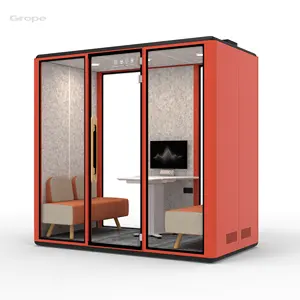 Nuevo estilo de oficina pod contenedor de oficina al aire libre Oficina pod