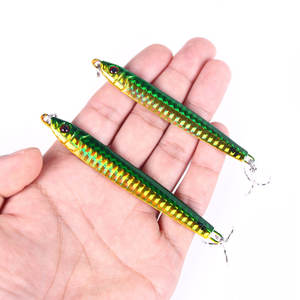Toptan LB042/LB043/LB044 30g 40g 60g yapay Metal Jig yemler uzun döküm batan kurşun ayrı oturtma balıkçılık Lures - Product Image 5