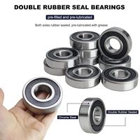 Roulement à billes à gorge profonde pour roue de moto 6305 2RS, roulement à billes ABEC-5 25x62x17mm, roulements pour moteur automobile