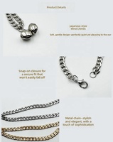 Collier étanche pour animaux de compagnie, plaqué or, en acier inoxydable, avec perle et chaîne cubaine, pendentif cœur personnalisé pour chat