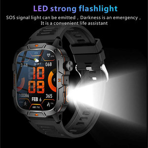 Bajo MOQ OEM Dispositivo portátil resistente <span class=keywords><strong>Reloj</strong></span> <span class=keywords><strong>inteligente</strong></span> con monitor de salud a prueba de agua para hombres y mujeres - Product Image 2