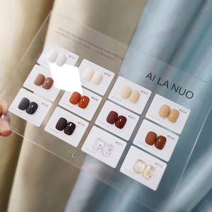 AILANUO ชุดสีเจลทาเล็บ 12 สี สำหรับฤดูใบไม้ร่วง-ฤดูหนาว คอลเลคชั่นสีเจลนีออน ปราศจากสาร TPO และ HEMA รับผลิตเจลทาเล็บแบบ OEM ภายใต้แบรนด์ของคุณเอง - Product Image 2