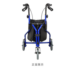 Plegable Rollator Walker 3 Ruedas Con Bolsa De Compras - Product Image 6