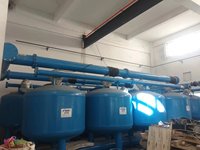 Filtre à sable automatique en plastique et en acier pour la filtration de l'eau de rivière, système d'irrigation agricole de 4 pouces