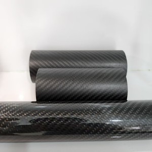 Tube en Fiber de carbone haute résistance Robotique industrielle aérospatiale Utilisation Applications sportives légères Épaisseur personnalisée Personnalisable - Product Image 6
