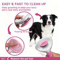 Kit de toilettage et de nettoyage pour animaux de compagnie 5-en-1 : Gants de lavage pour chien, brosse de bain en silicone et plastique, brosse à shampoing pour chien – Produit de nettoyage premium pour animaux de compagnie