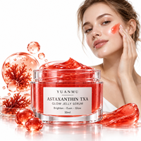 Sérum Gel Éclaircissant Anti-Taches et Unifiant le Teint à l'Astaxanthine, Acide Tranexamique et Niacinamide – Gel Visage Antioxydant pour une Peau Éclatante