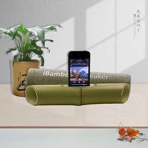 Bamboo Mobile Phone <b>Speaker</b> Stand Portable <b>Amplifier</b> For Iphone No Charging Required Plug And Play Creative Gift - Product Image 5