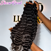 Lot de Cheveux Humains Bruts Non Traités Vietnamiens Ondulés Profonds, Cuticules Alignées, Cheveux Vierges, Fournisseur d'Extensions de Cheveux Indiens et Cambodgiens