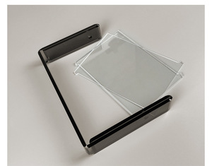 Châu Á kelli 6-inch hai mặt retro hình ảnh trong suốt nhựa Khung ảnh để hiển thị bưu thiếp pha lê khung sản phẩm - Product Image 4